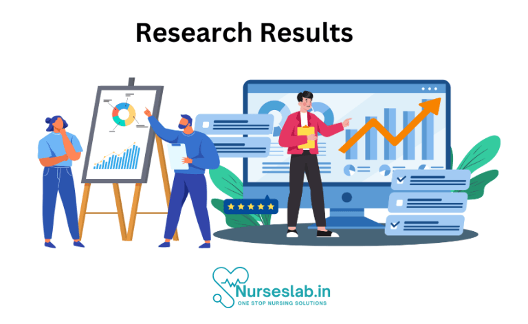 Research Result Visual Example Research Results Section – Steps to Write - Nurseslab