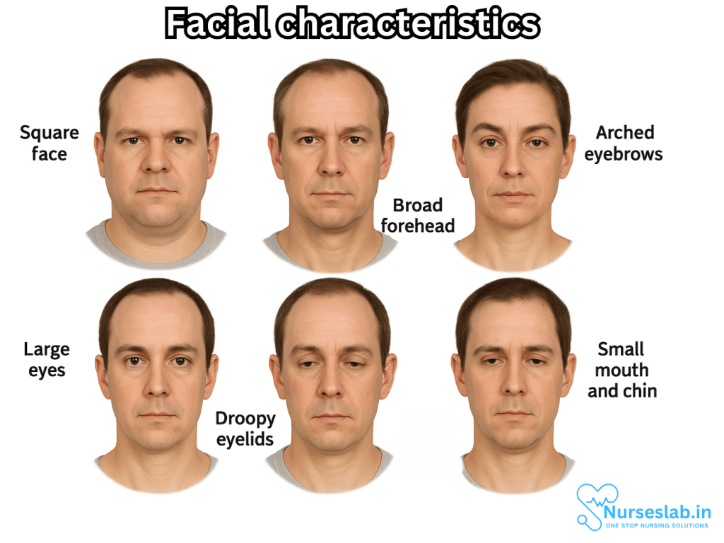 Facial Characteristics of CHARGE Syndrome