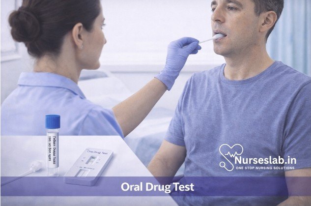 Oral drug test